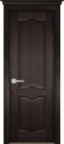 Межкомнатная дверь массив сосны Феррара ПВДГ Венге (ОКА)